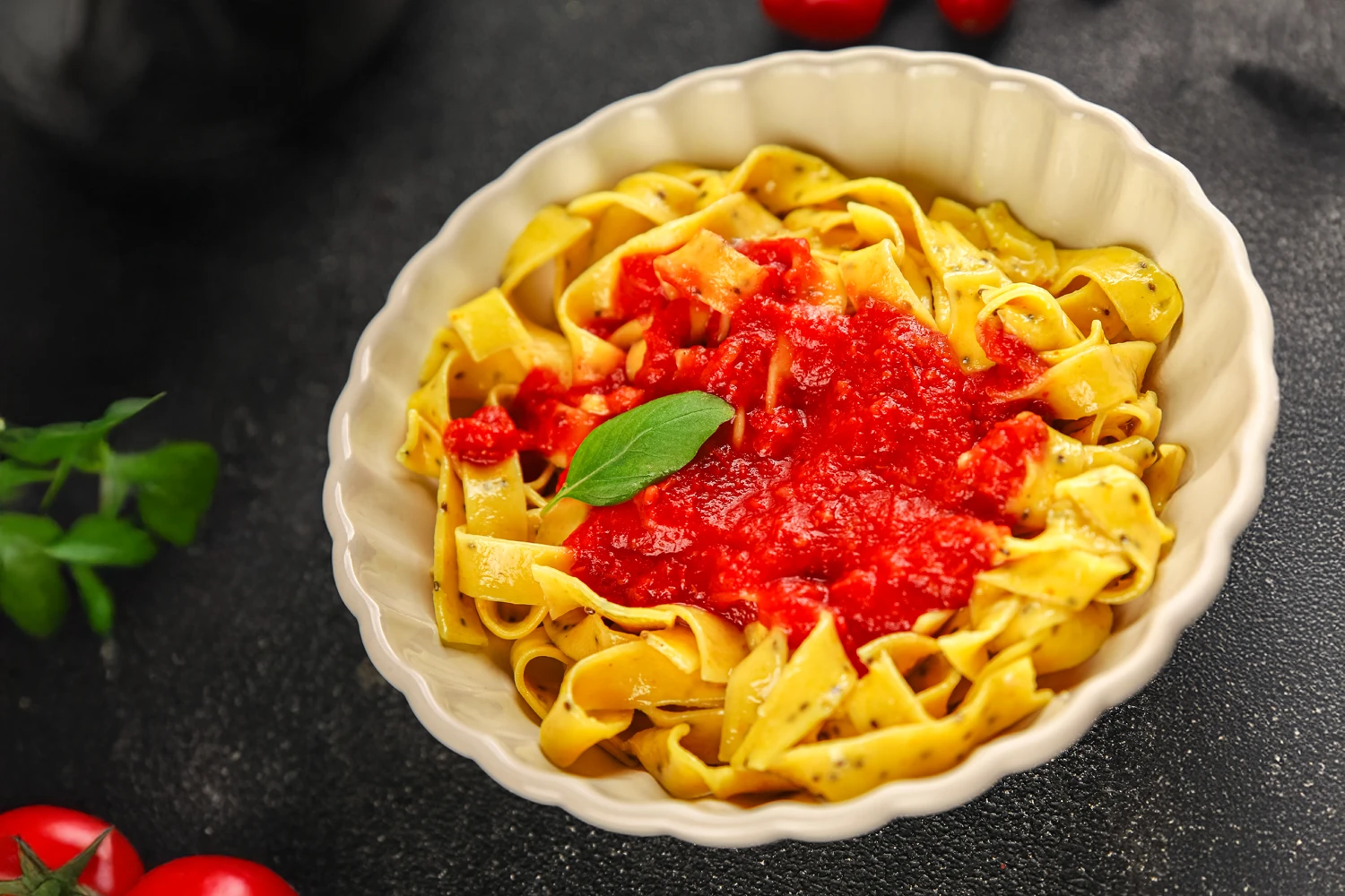 Fettucine alla Gio – Domates Soslu Taze Lezzet